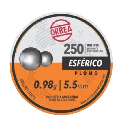 Balines Orbea Esférico 5.5 mm x 250