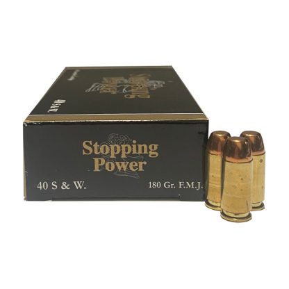 Balas Stopping Power Cal 40 S&W 180 grains x 50