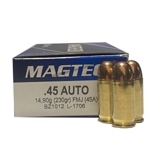 Balas Magtech Cal 45 Auto 230 grains x 50