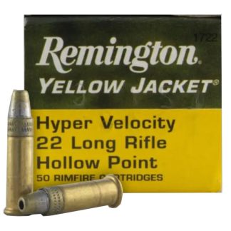 Balas Remington Cal 22 LR Yellow Jacket x 50