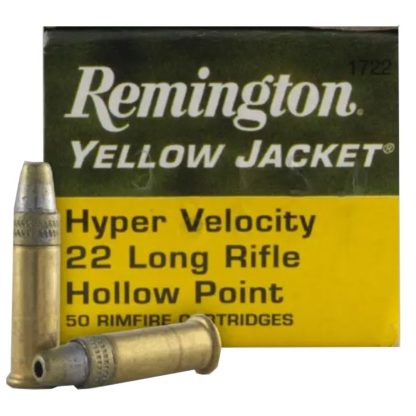 Balas Remington Yellow Jacket Cal 22 LR x 50