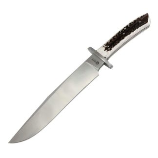 CUCHILLO CAZA LARG.145MM HACER. INOX. P001 BISON - Aventurados Web