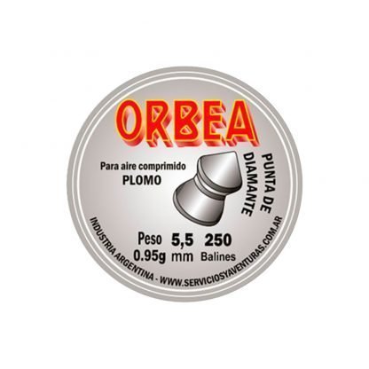 Balines Orbea Punta Diamante 5.5 mm x 250 unidades