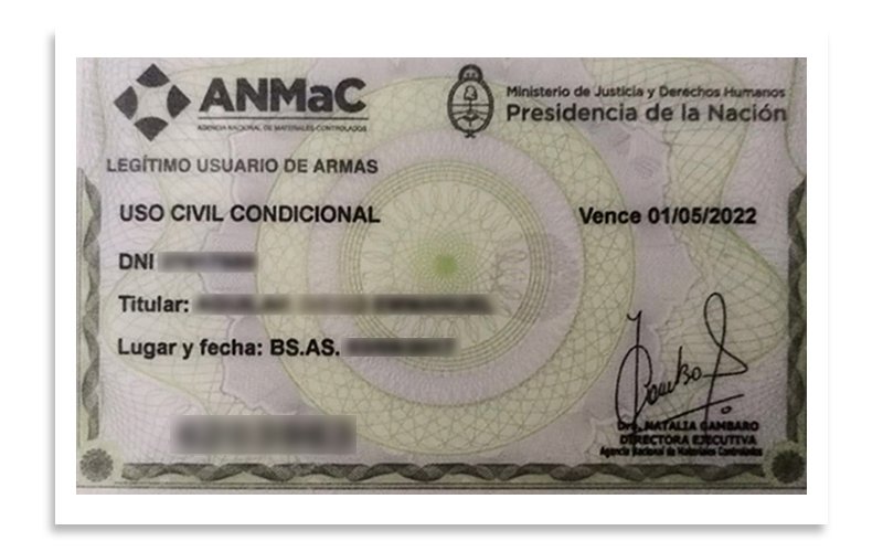 credencial de legitimo usuario