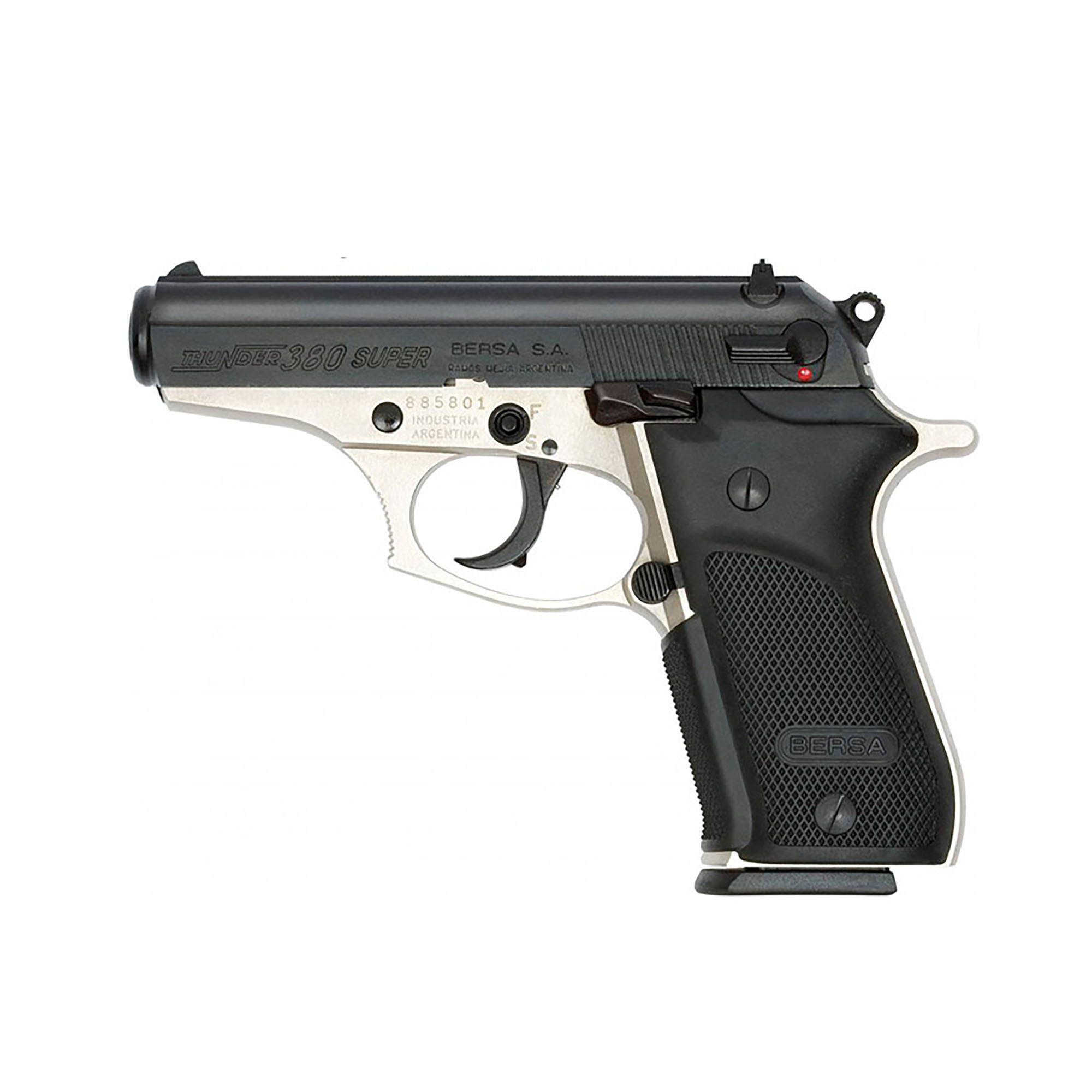 Pistola Bersa THUNDER .380 Combat Plus - 15 Tiros - Niquelada