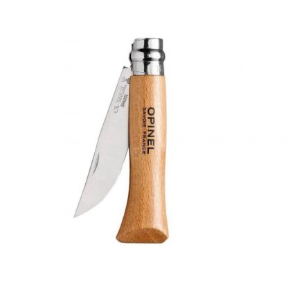 Navaja Cortaplumas Opinel Madera Acero Carbono N° 9 France