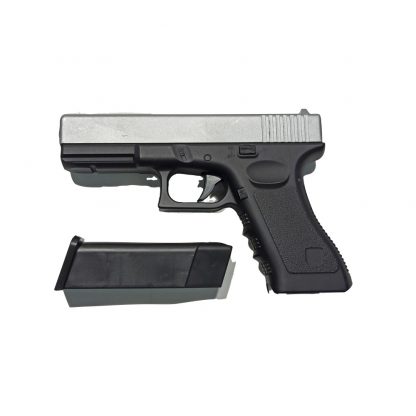 Pistola Airsoft Vigor V20 Réplica Glock Resorte Dos Tonos