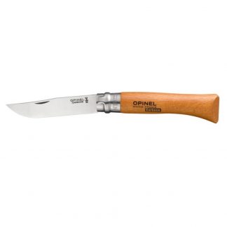 Navaja Cortapluma Opinel Madera Acero Carbono N° 10 France