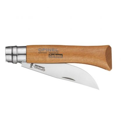 Navaja Cortapluma Opinel Madera Acero Carbono N° 10 France