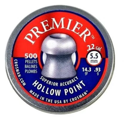 Balines Crosman Premier Hollow Point 5.5 mm x 500