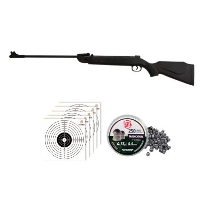 Rifle de Aire Comprimido Albatros Hunter 500P + Balines y Blancos Gratis