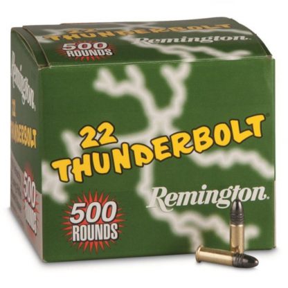 Balas Remington 22 LR Thunderbolt  x 500