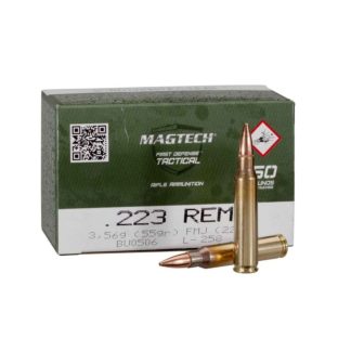 Balas Magtech Cal 223 55 gr Punta Sólida x 50