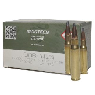 Balas Magtech Cal 308 150 Gr Punta Blanda x 50