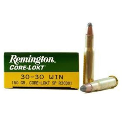 Balas Remington Core Lokt Cal 30-30 150 Gr x 20