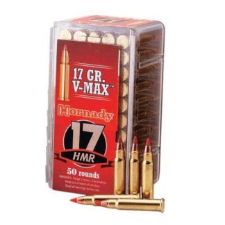 Balas Hornady V-MAX Cal 17 HMR 17 Gr x 50