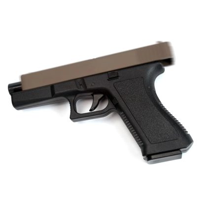 Pistola Airsoft Vigor V307 Réplica Glock Resorte Dos Tonos