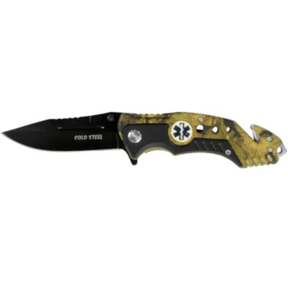 Cortapluma Cold Steel de Rescate Camuflada