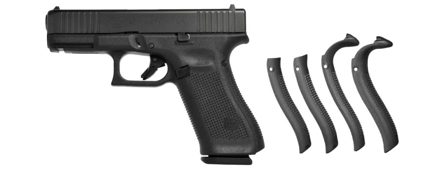 pistola glock 45 generacion 5 con correas traseras