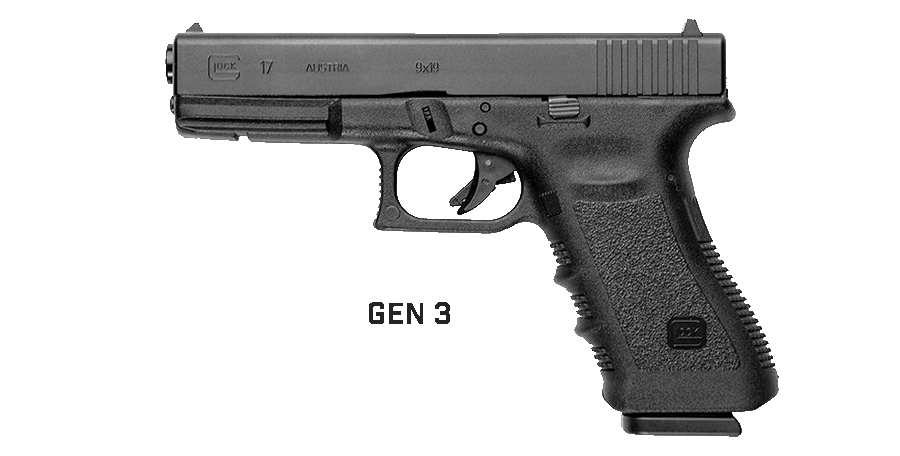 diferencias pistolas glock 17 gen3, 4, 5